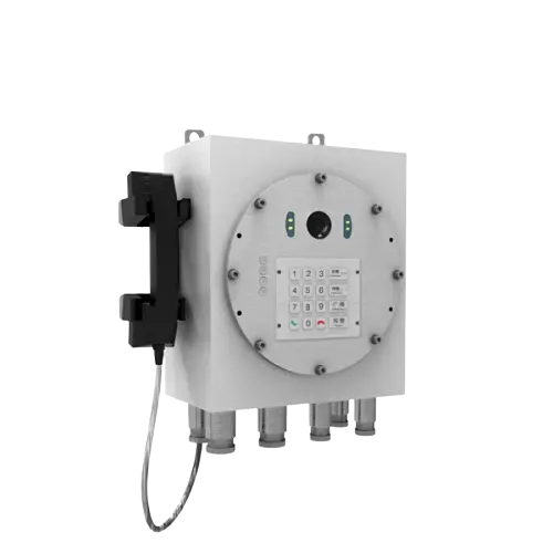 NEP-6022V - جهاز انتركام خارجي مرئي للطوارئ مقاوم للمتفجرات سبون POE IP