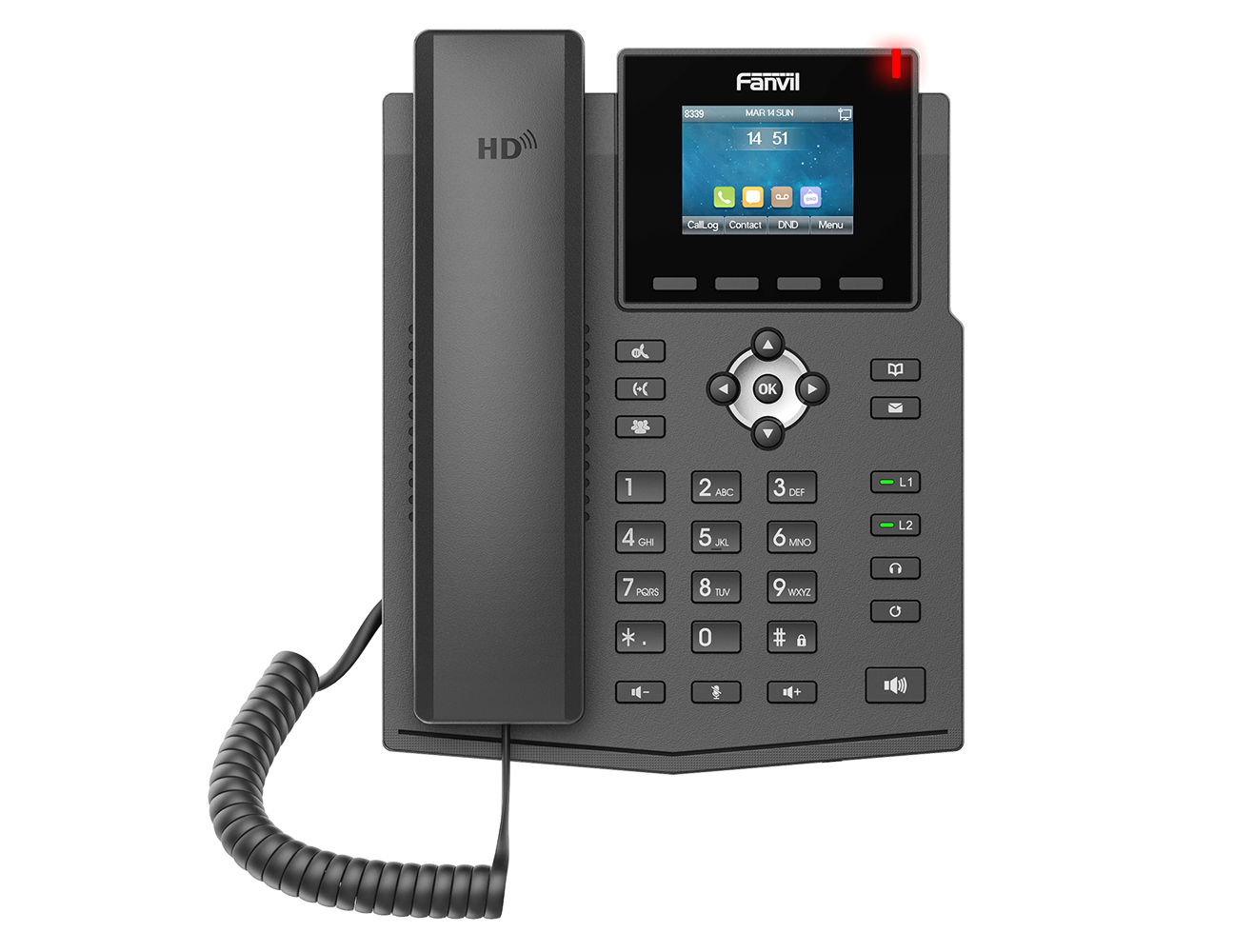 Fanvil X3S Pro – هاتف IP اقتصادي بشاشة ملونة وصوت عالي الدقة
