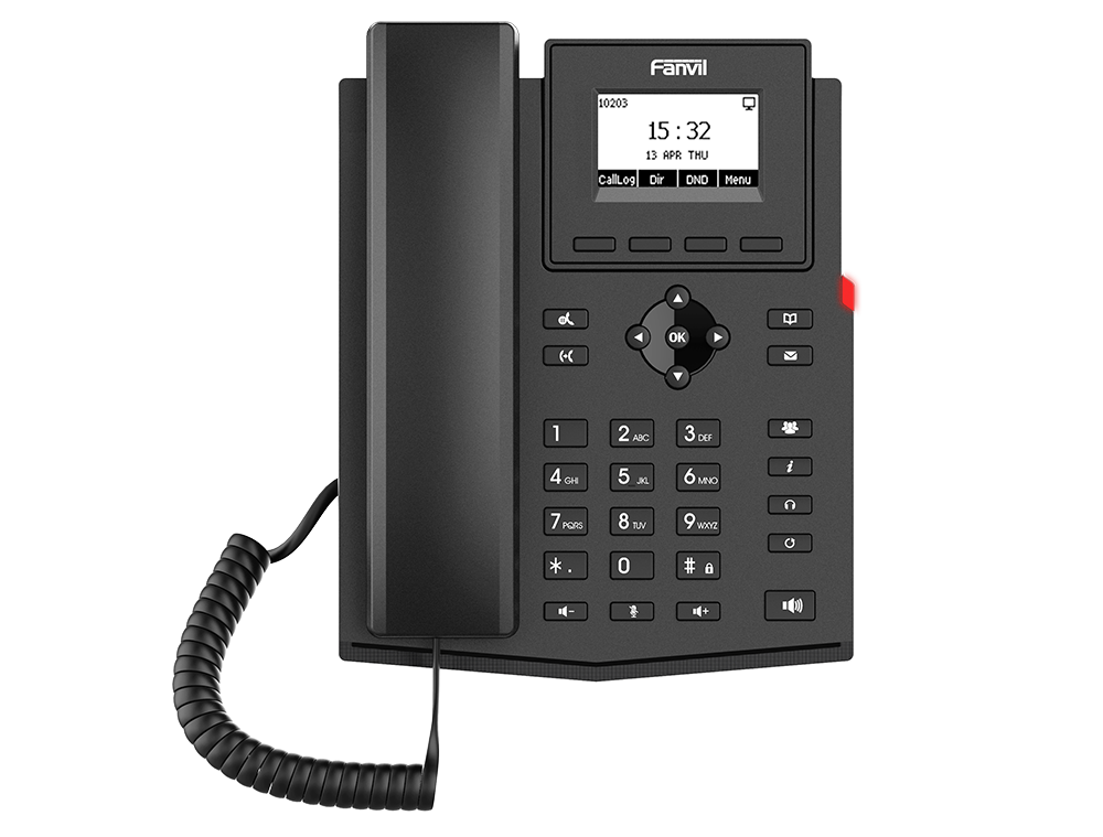 Fanvil X301G – هاتف SIP اقتصادي بسرعة Gigabit وجودة صوت عالية للمؤسسات