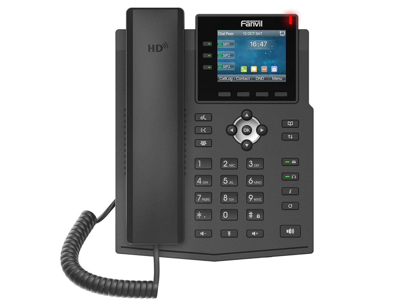 Fanvil X3U – هاتف IP اقتصادي عالي الأداء بشاشة ملونة وصوت HD