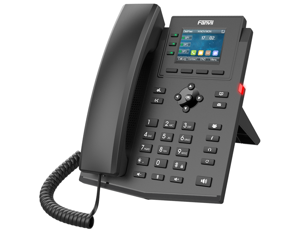Fanvil X303W – هاتف IP Wi-Fi ملون بتقنية عالية للأعمال