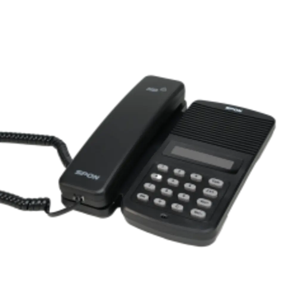 NAS-8528 - جهاز انتركام مكتبي صوتي مع سماعة ولوحة مفاتيح سبون IP