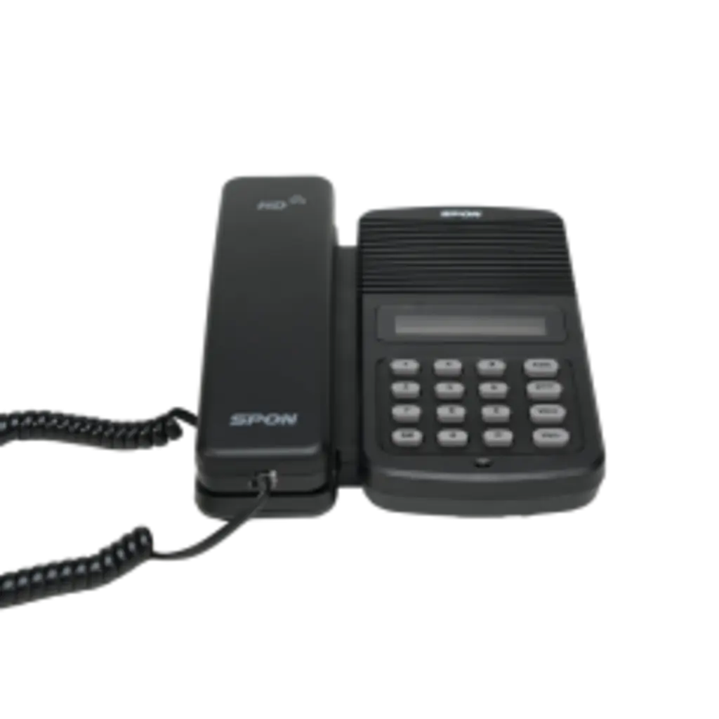 NAS-8528 - جهاز انتركام مكتبي صوتي مع سماعة ولوحة مفاتيح سبون IP