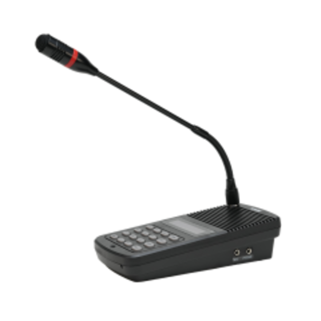 NAS-8526 - جهاز انتركام مكتبي صوتي مع مايك ولوحة مفاتيح سبون IP