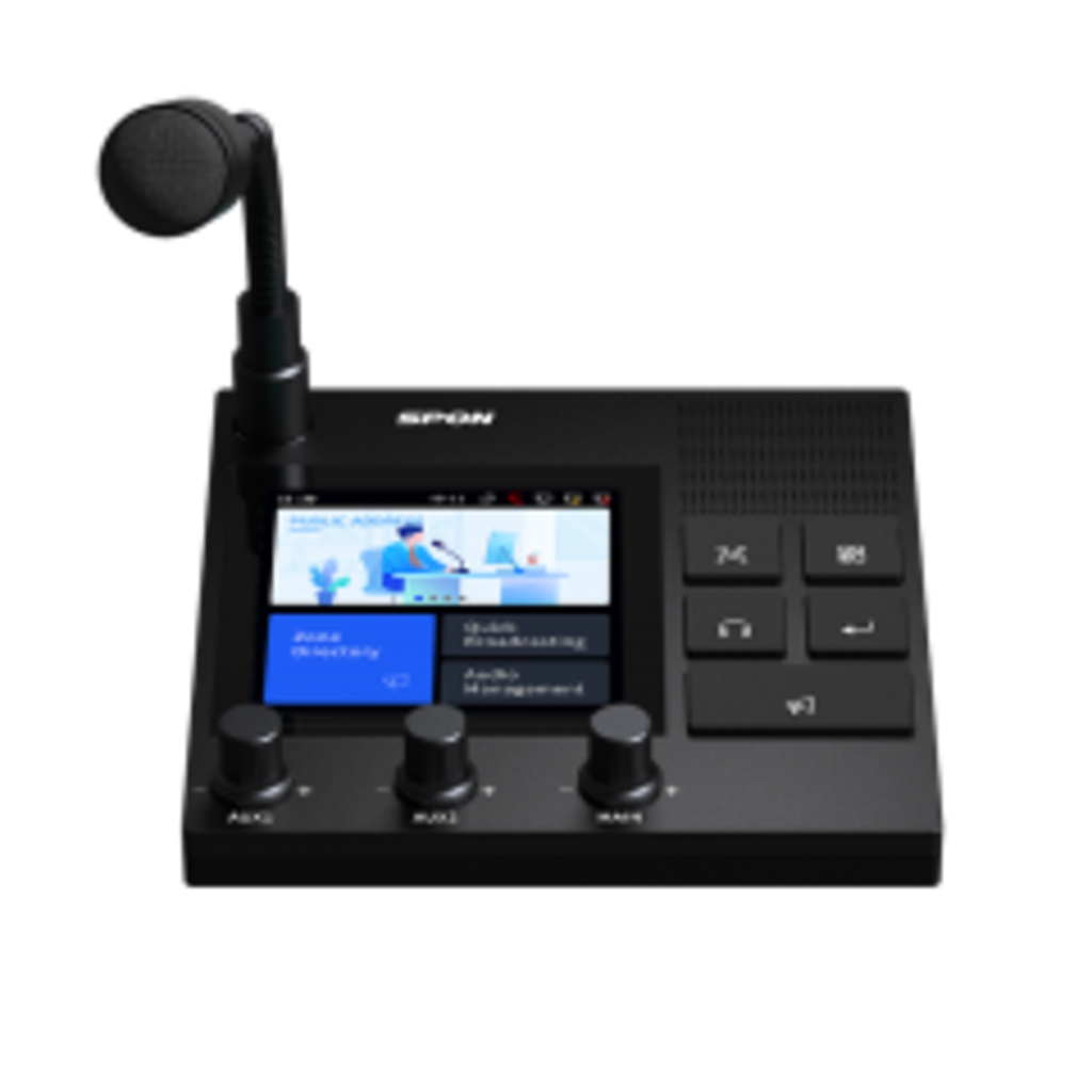XC-9038N - جهاز تحدث مكتبي صوتي للنداء العام سبون