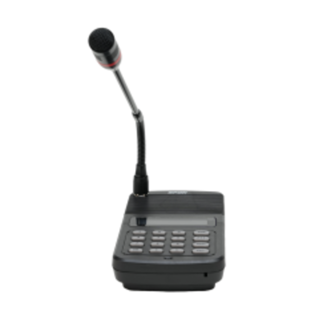 NAS-8526 - جهاز انتركام مكتبي صوتي مع مايك ولوحة مفاتيح سبون IP