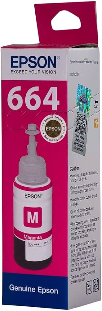 T6641 Magenta Ink Bottle 70ml Yield 6,500 pages