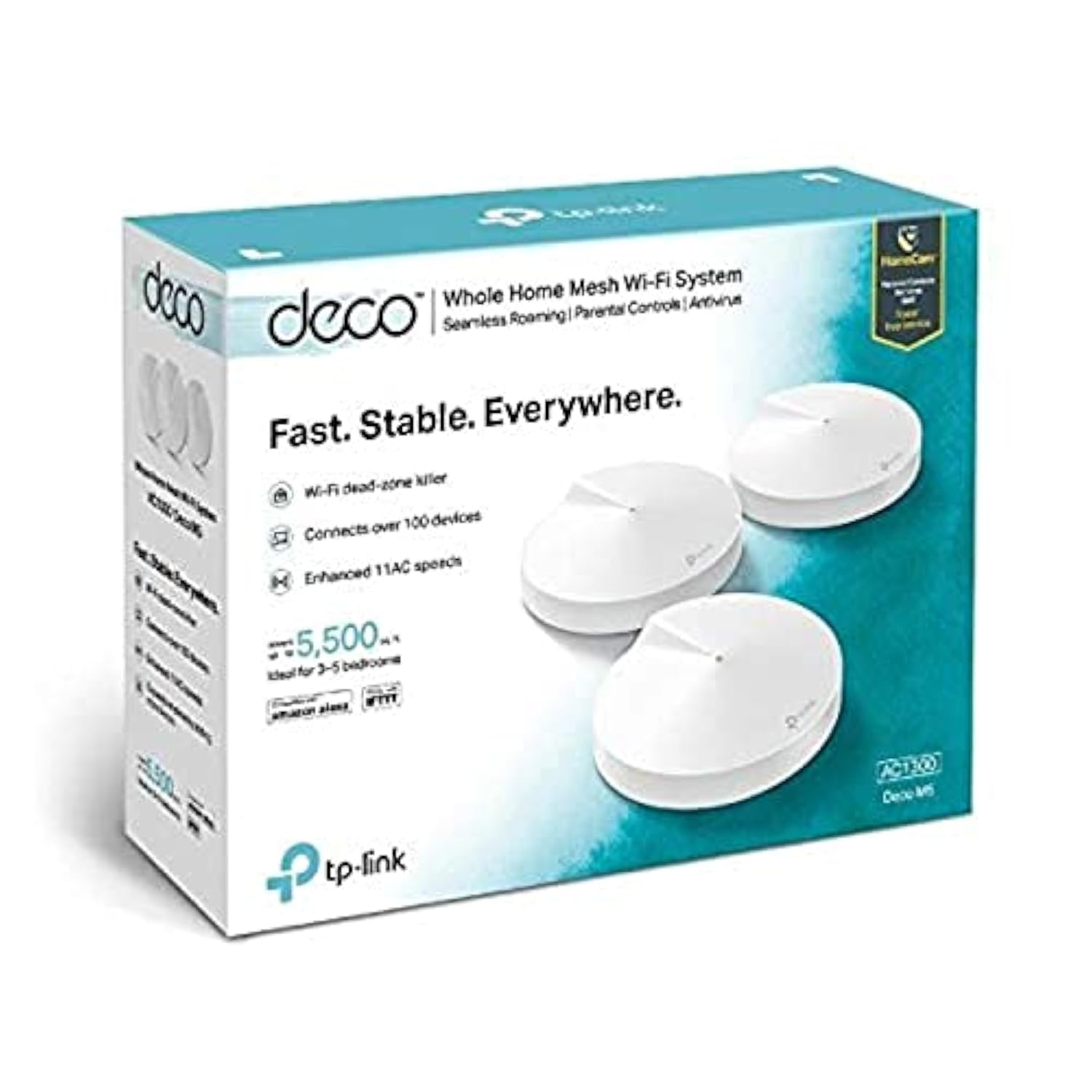 DECO M5(3-PACK) - شبكة واي فاي 3 وحدات