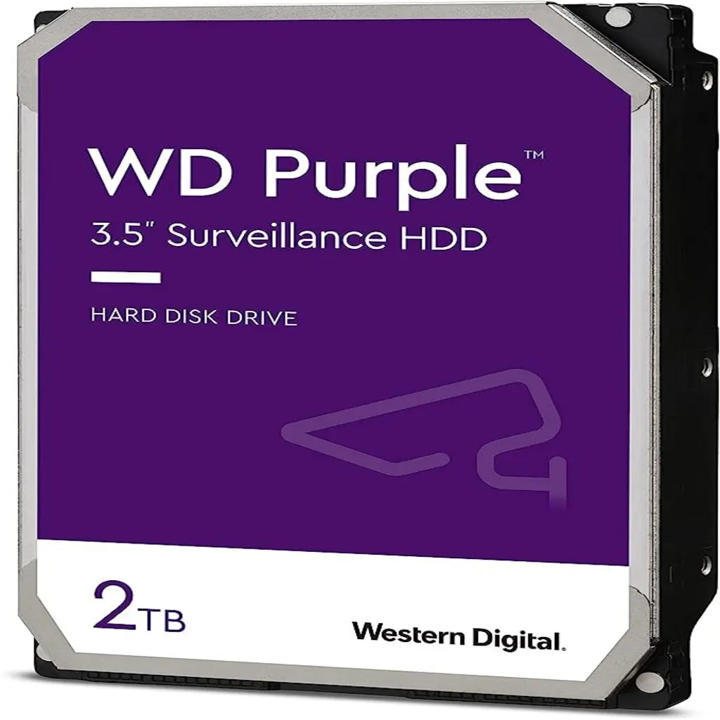 WD 2TB PURPLE - قرص تخزين ارجواني 2 تيرا - SafeBox Company - شركة الصندوق الامن