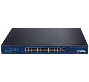 HY-24POE526G - جهاز سويتش 24 مداخل هيونداي - SafeBox Company - شركة الصندوق الامن