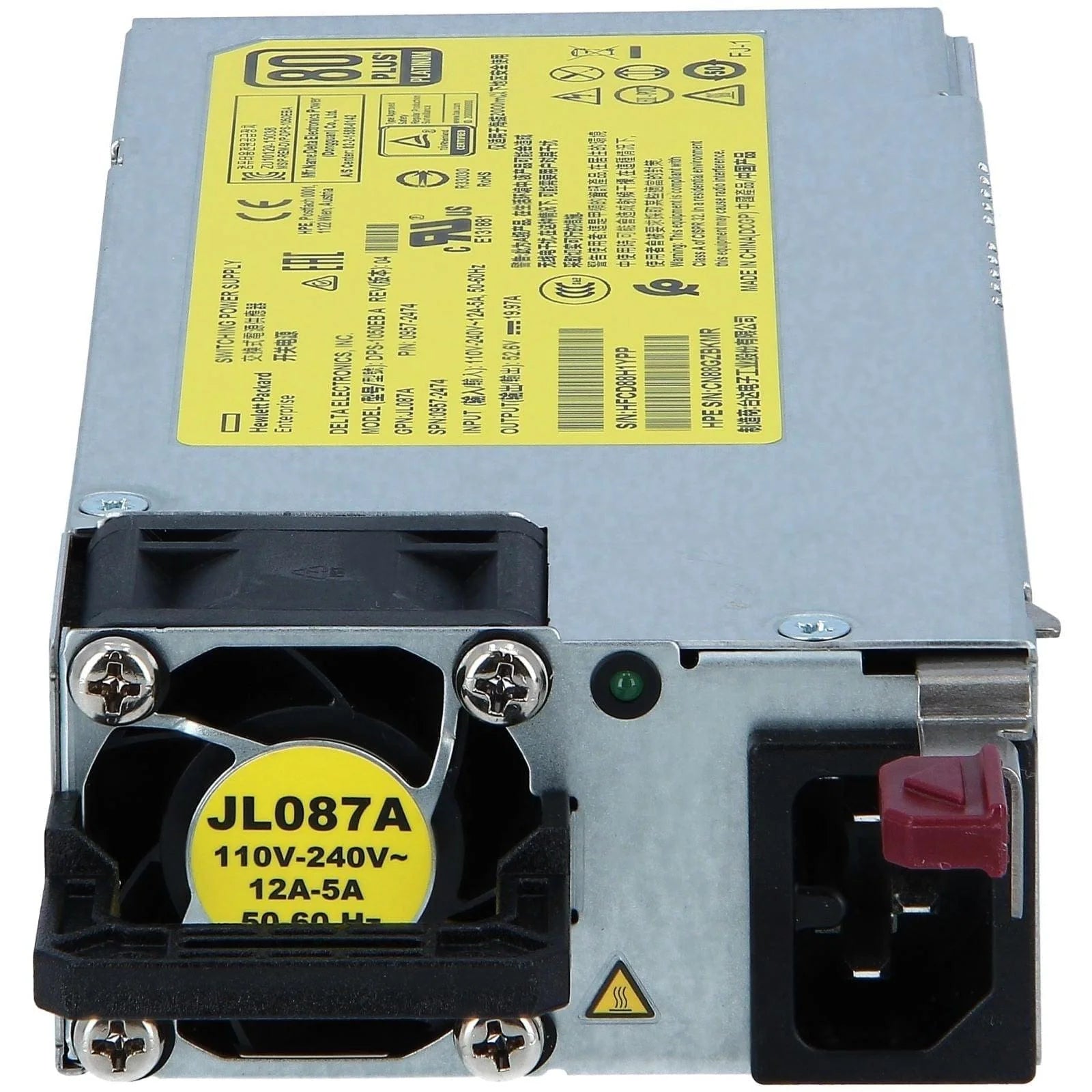 JL087A - Aruba X372 54VDC 1050W AC Power Supply