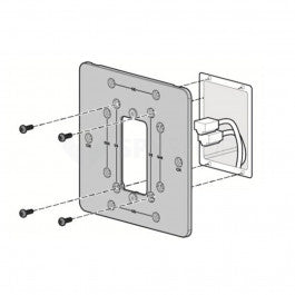 JY703A - AP-203H-MNTW Kit with Optional Wall or Dual-gang Box Mount Adapter for 203H Series AP