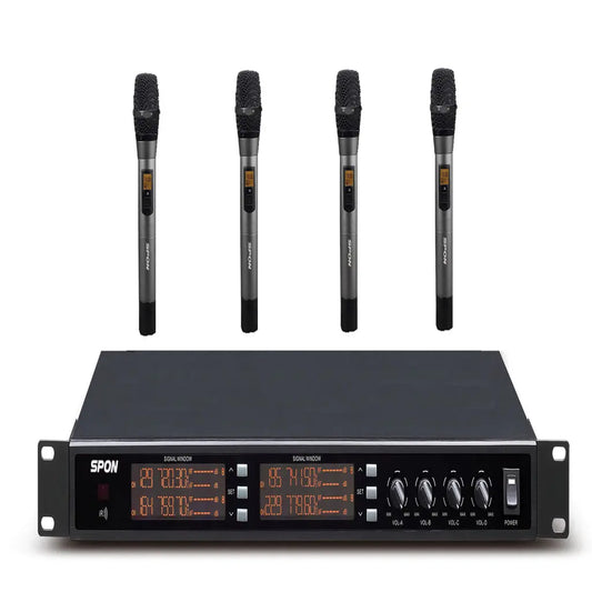 LCS-2338 - مايكروفون لاسلكي محمول باليد سبون UHF - SafeBox Company - شركة الصندوق الامن