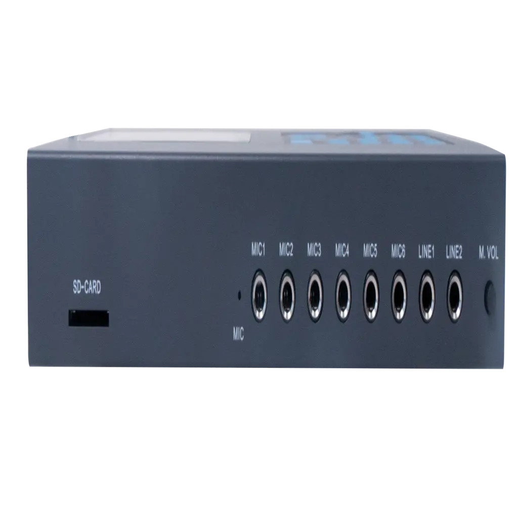 NAS-8510 - جهاز تحكم بنظام الصوت سبون IP - SafeBox Company - شركة الصندوق الامن