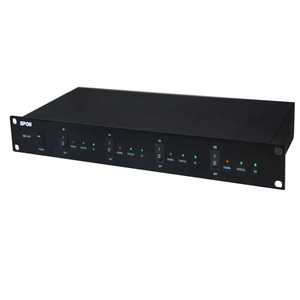 NBS-2401 - محول أنظمة النداء للأمبليفاير سبون الى نظام IP - SafeBox Company - شركة الصندوق الامن