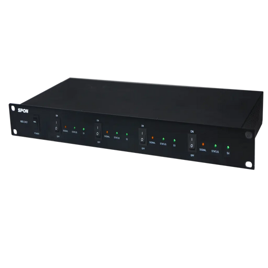 NBS-2401 - محول أنظمة النداء للأمبليفاير سبون الى نظام IP - SafeBox Company - شركة الصندوق الامن