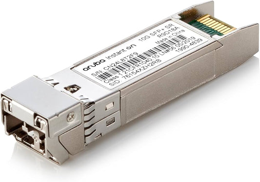 R9D18A - Aruba Instant On 10G SFP+ LC SR 300m MMF Transceiver