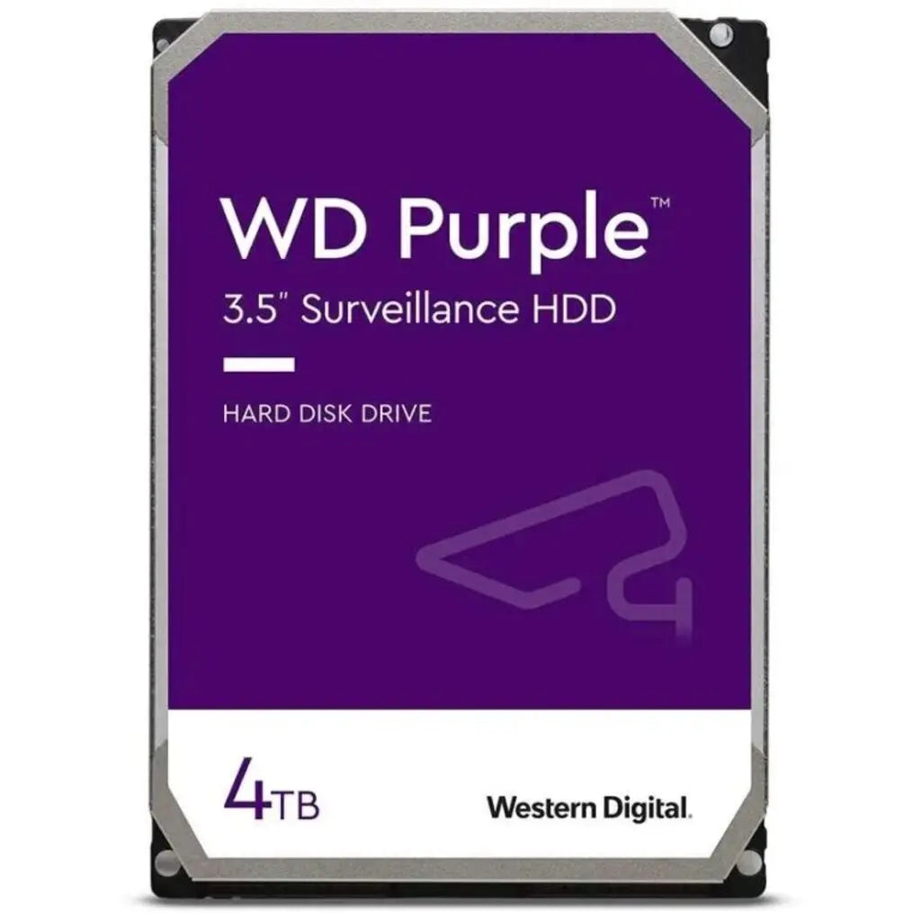 WD 4TB PURPLE - قرص تخزين ارجواني 4 تيرا - SafeBox Company - شركة الصندوق الامن