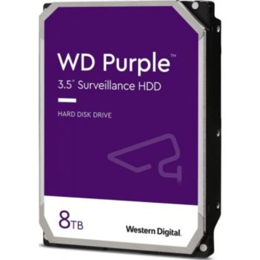 WD 8TB PURPLE - قرص تخزين ارجواني 8 تيرا