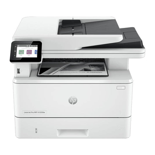 HP LaserJet Pro MFP 4103fdw Printer - طابعة