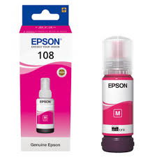 NEW 108 Magenta Ink Bottle 70ml Yield 2,100 photos