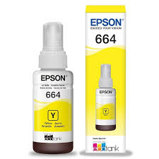 T6641 Yellow Ink Bottle 70ml Yield 6,500 pages