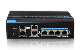 UTEPO Network Industrial Switch 4-Port UTP7204GE-HPOE - سويتش خارجي 4 منافذ يوتيبو