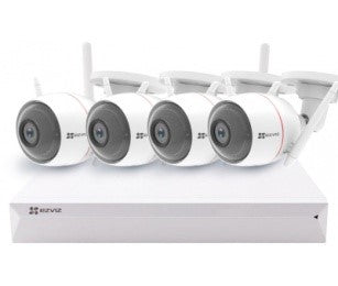 Hikvision kit 4 cameras ip set CCTV Module   CS-BW2424-B1E10 - كيت مجموعة  4 كاميرات هايك فيجن