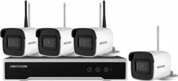 Hikvision kit 4 cameras ip set CCTV  NK44W0H-1T - كيت مجموعة  4 كاميرات هايك فيجن